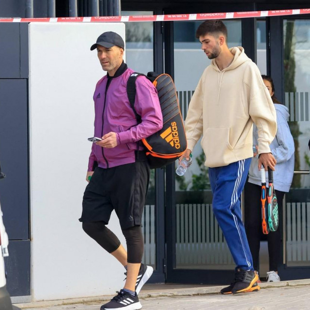 Zinedine i Theo Zidane