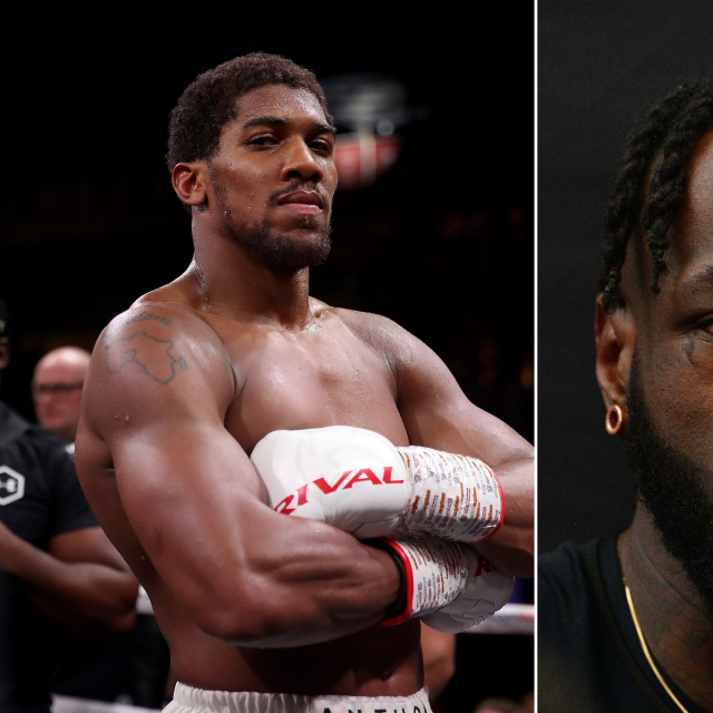 Anthony Joshua i Deontay Wilder