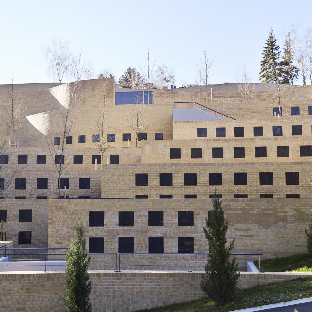 Novoizgrađena grobna polja 35 i 35A na Krematoriju, tj. na groblju Gaj urni