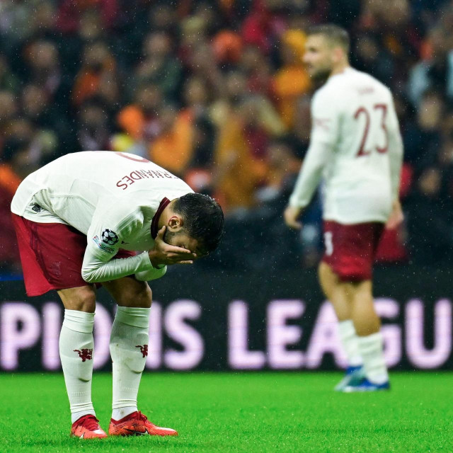 Igrači Manchester Uniteda nakon utakmice