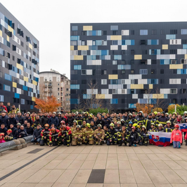 Zagreb Firefighter Stair Challenge