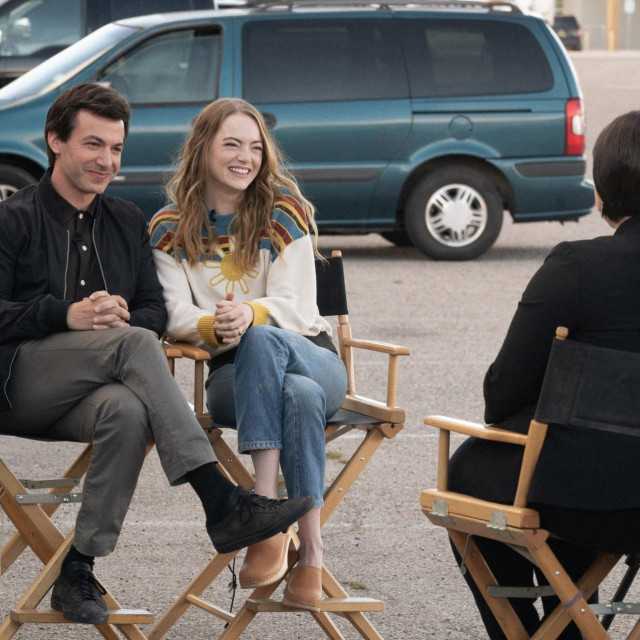 Nathan Fielder i Emma Stone u sceni iz serije ”The Curse”
