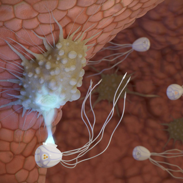 Ilustracija, nanoroboti