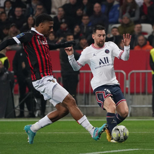 Todibo je u dresu Nice igrao protiv Messija dok je Argentinac bio u PSG-u
