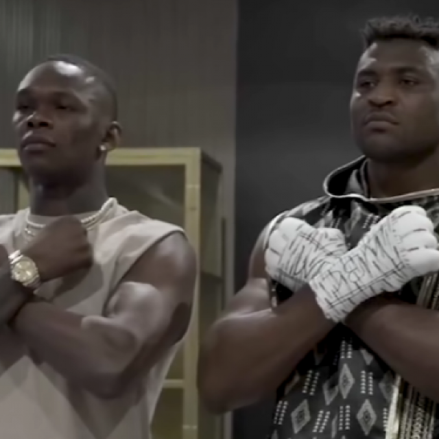 Israel Adesanya i Francis Ngannou