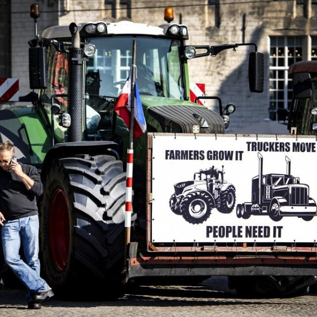 Prosvjed farmera u Nizozemskoj