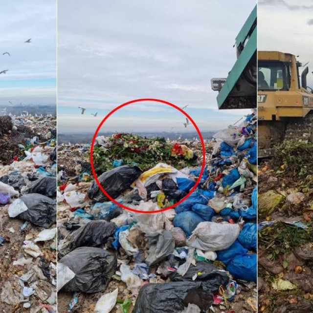 Urušeni dio odlagališta