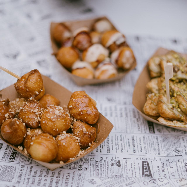 Fritule fritule i prženice koje Melkior priprema po recepturi svoje bake 