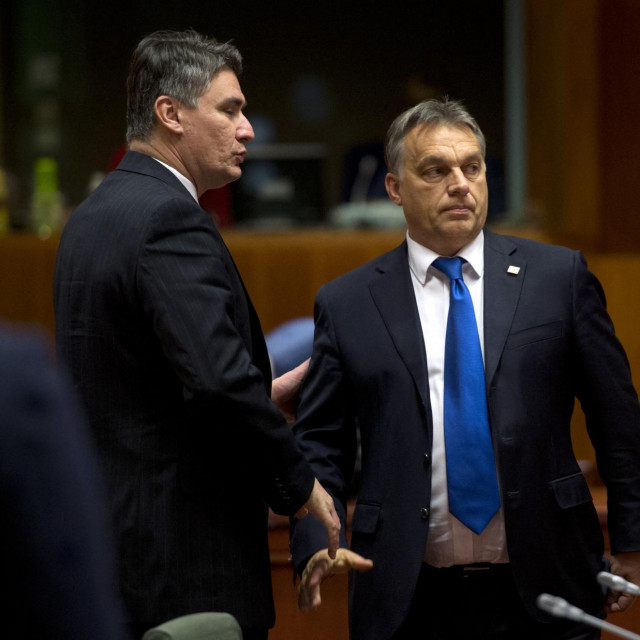 Zoran Milanović i Viktor Orban/Arhivska fotografija