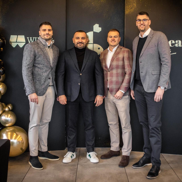 Branimir Brzić, Denis Matijević, Marko Burazin i Ivan Bosnić