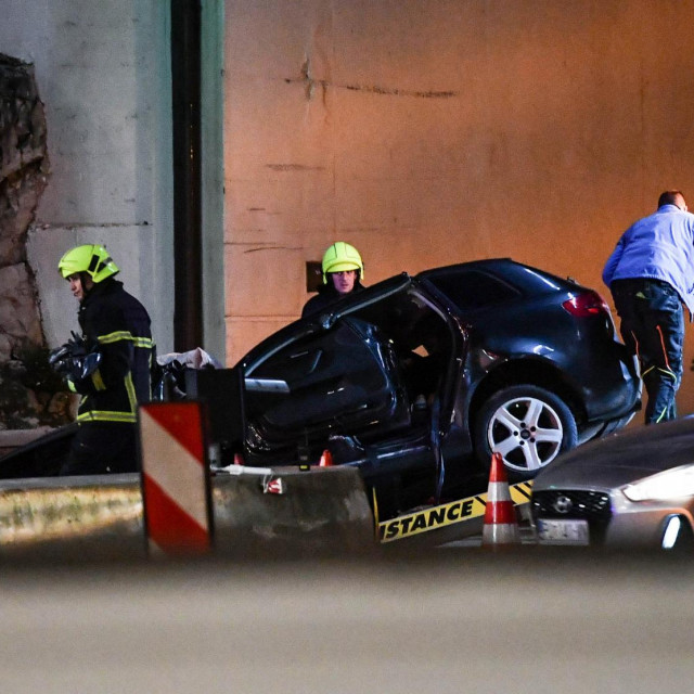 Nesreća na izlazu iz tunela Učka