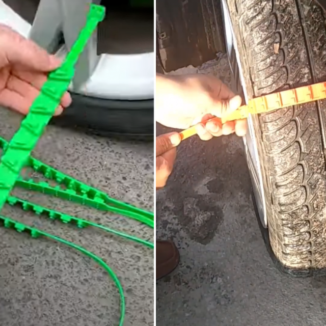 Plastične vezice za kotače