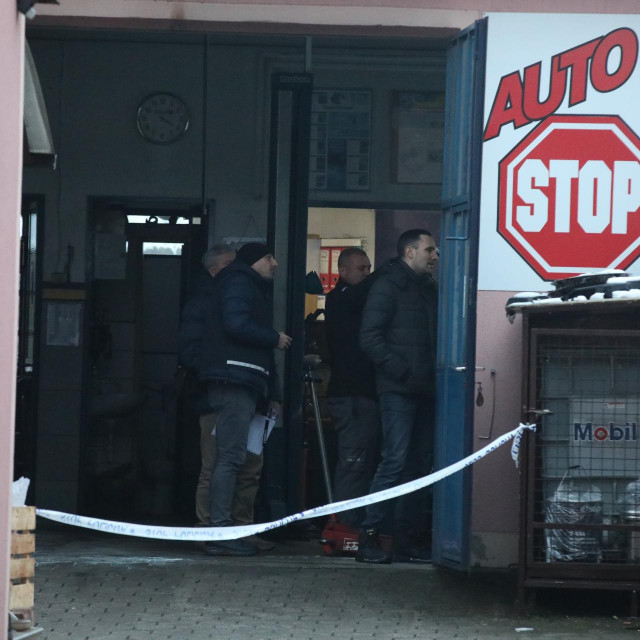 Eksplozija u autoservisu