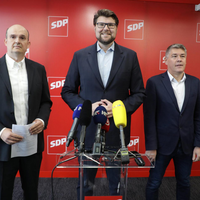 Peđa Grbin, Boris Lalovac, Josip Tica