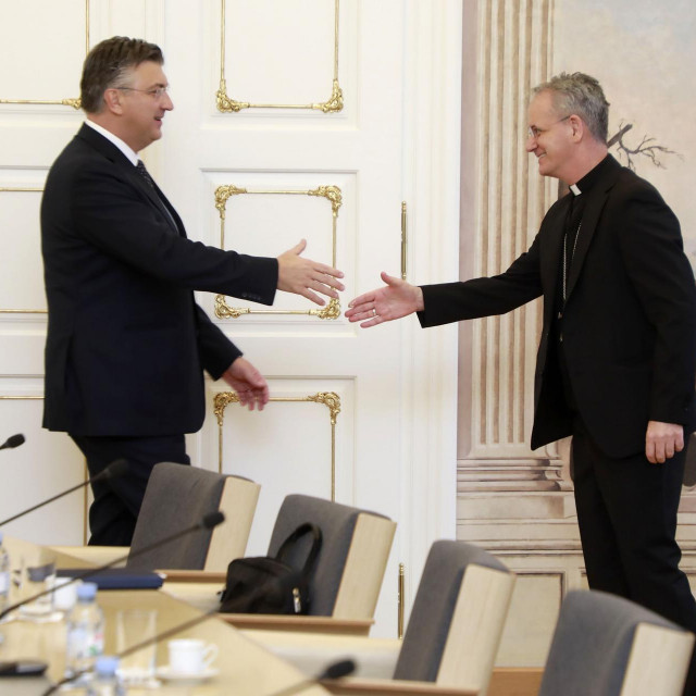 Andrej Plenković i Dražen Kutleša