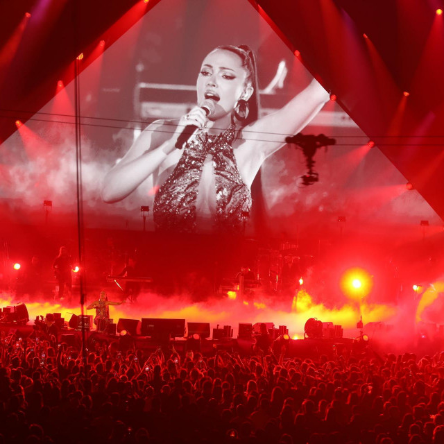 Aleksandra Prijović na petom koncertu u Areni Zagreb