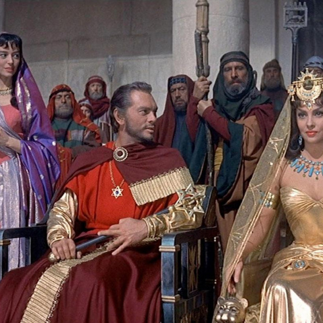 Gina Lollobrigida Yul Brynner i Marisa Pavan