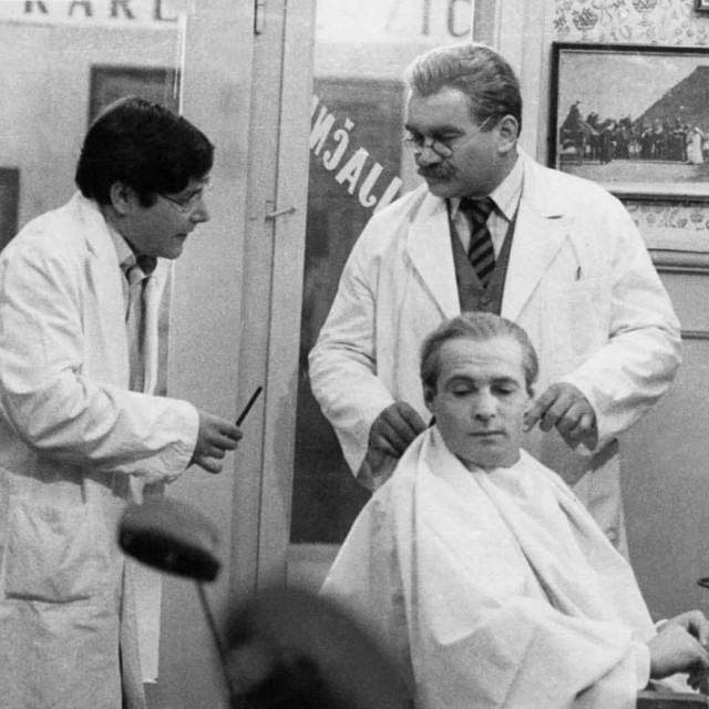 Ivica Vidović (Očalinko), Boris Dvornik (Meštar) i Mustafa Nadarević (Duje)