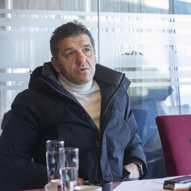 Silvijo Čabraja i novinar Jutarnjeg lista Dražen Krušelj
