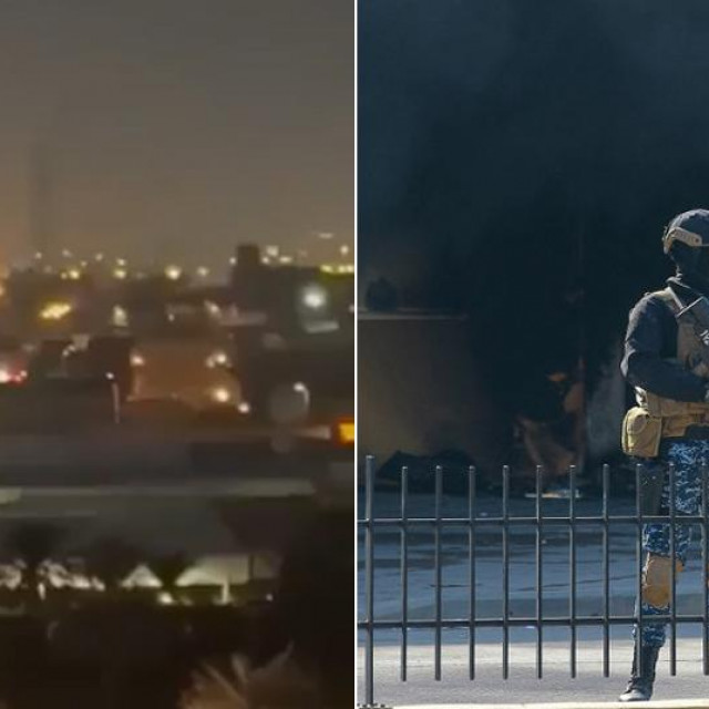 Napad projektilima; američko veleposlanstvo (arhiva)