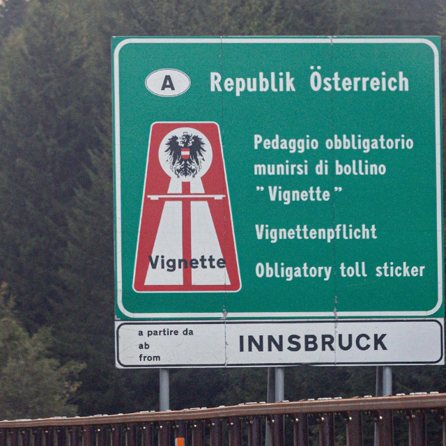 Vinjeta, austrija