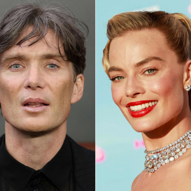Cillian Murphy (Oppenheimer) i Margot Robbie (Barbie)