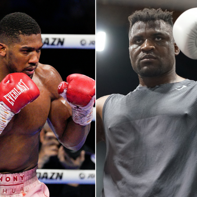 Anthony Joshua i Francis Ngannou