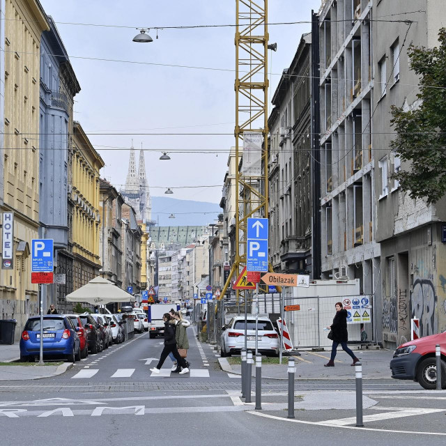 Petrinjska ulica u Zagrebu