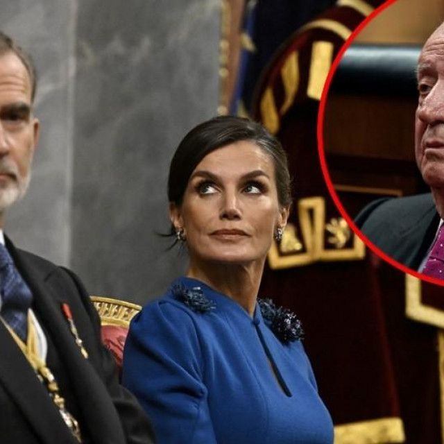Kraljica Letizia sa suprugom i bivši kralj Juan Carlos