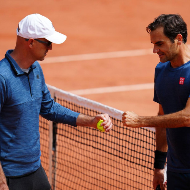 Ivan Ljubičić i Roger Federer