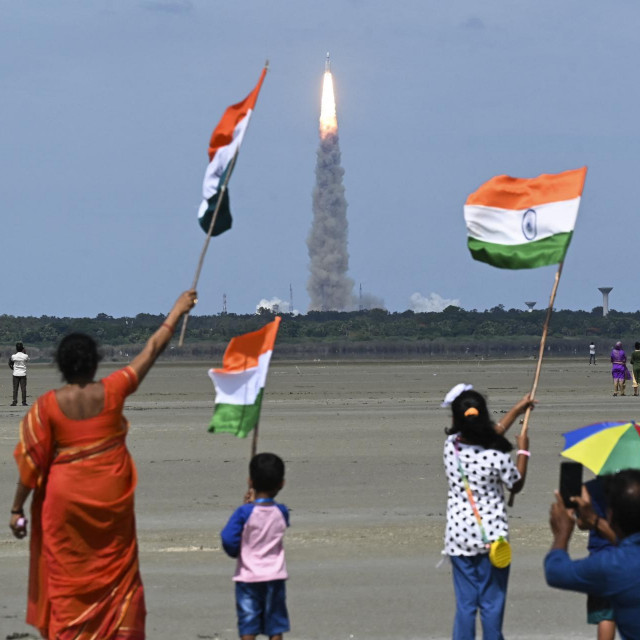 Raketa koja nosi indijsku letjelicu Chandrayaan-3
