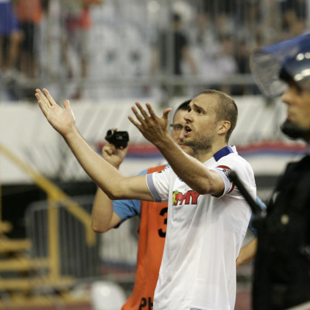 Goran Milović na Poljudu 2015. godine