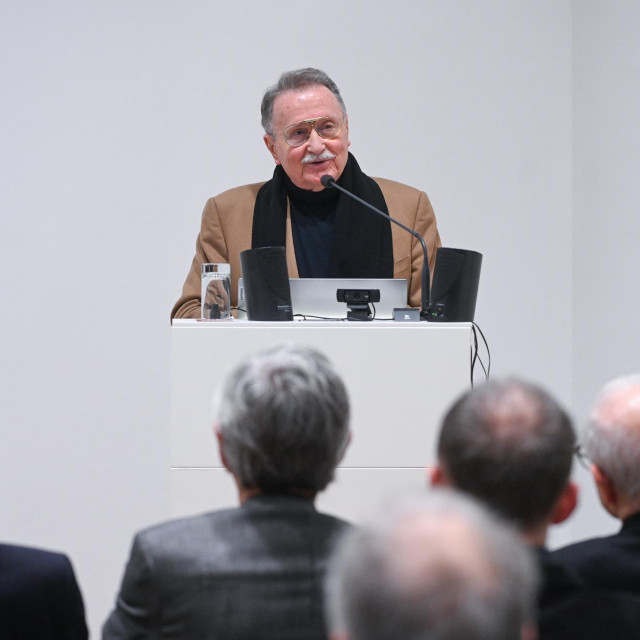 Akademik Velimir Neidhardt, predsjednik HAZU-a