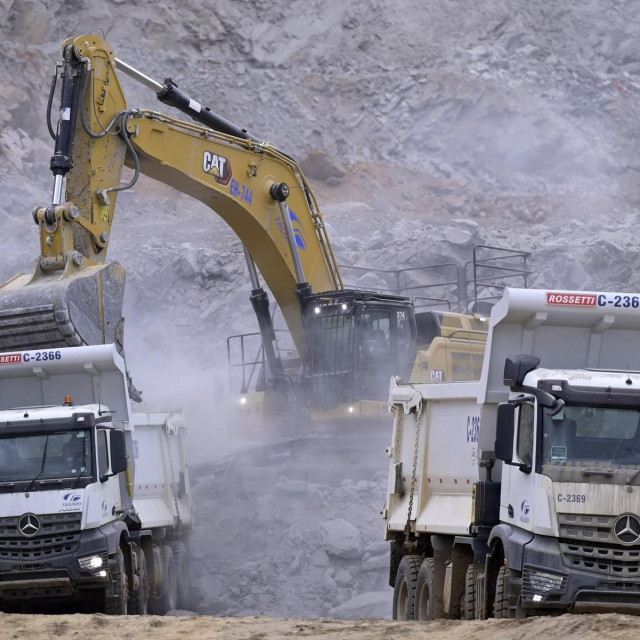 Iskopavanje litija, ilustracija