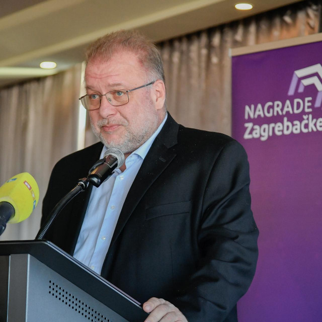 Nikola Dujmović, predsjednik uprave tvrtke Span na 12. dodjela godišnjih nagrada Zagrebačke burze