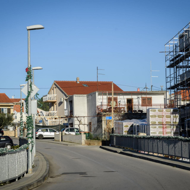 Ulica u kojoj se dogodila prometna nesreća