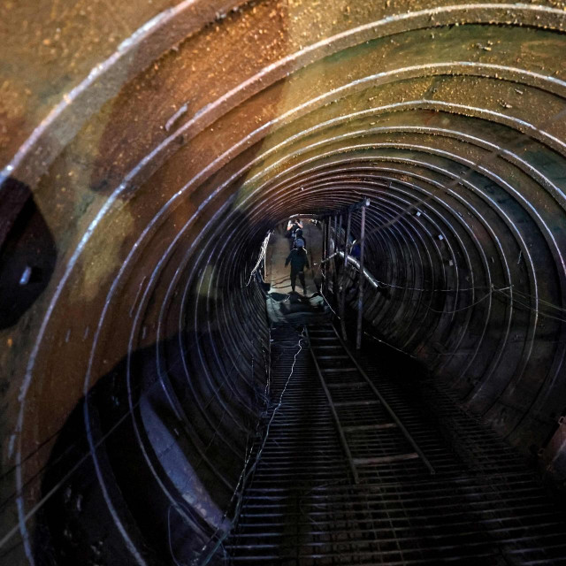 Tunel koji je Hamas koristio kako bi Izrael napao kroz granični prijelaz Erez