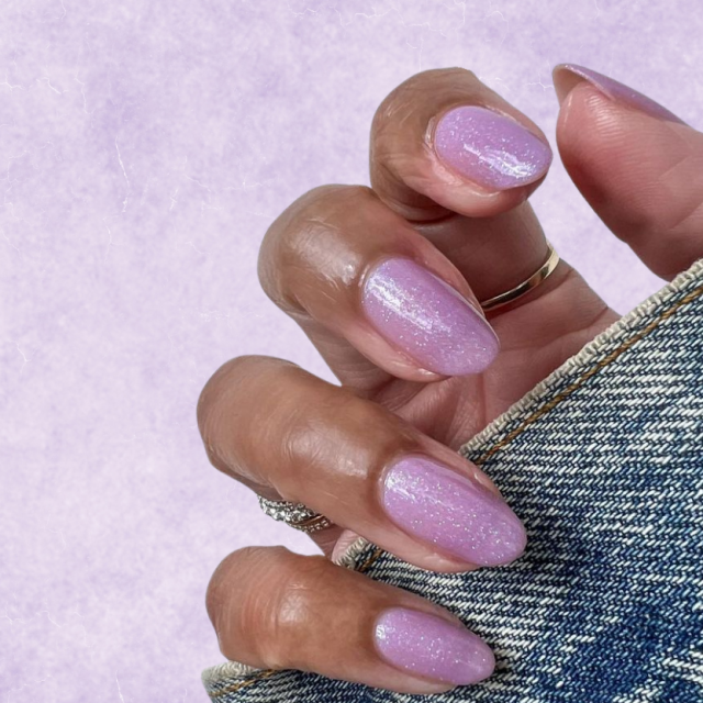 Nokti manikura sugar plum