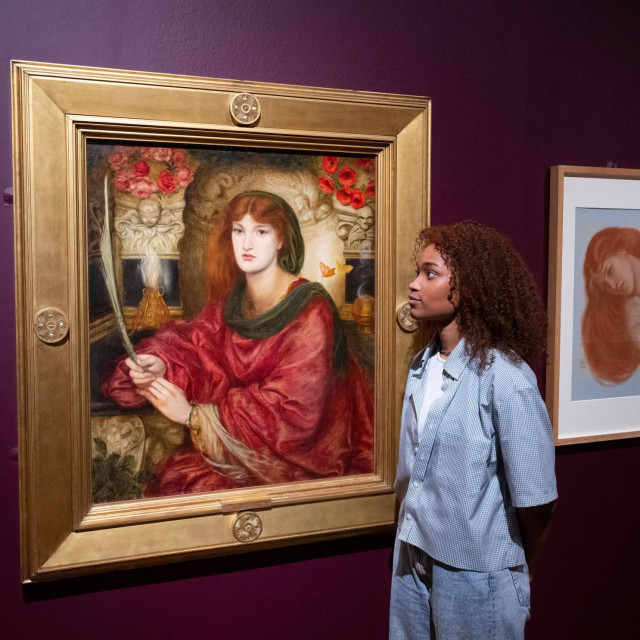 Dante Gabriel Rossetti: ”Sibylla Palmifera” 