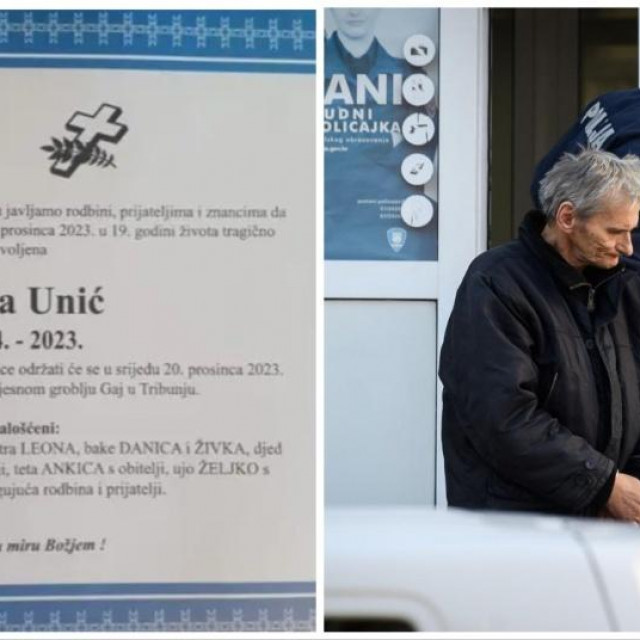 Osmrtnica Lare Unić, privođenje osumnjičenog za izazivanje prometne nesreće
 