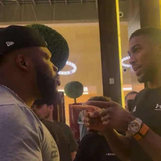 Jarrell Miller i Anthony Joshua