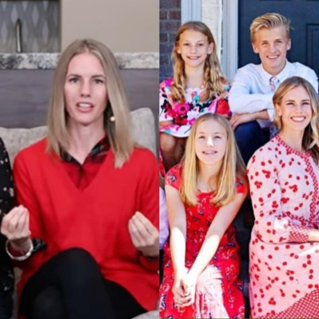 Ruby Franke i partnerica Jodi (lijevo) i njena djeca (fotografije s njenih društvenih mreža)