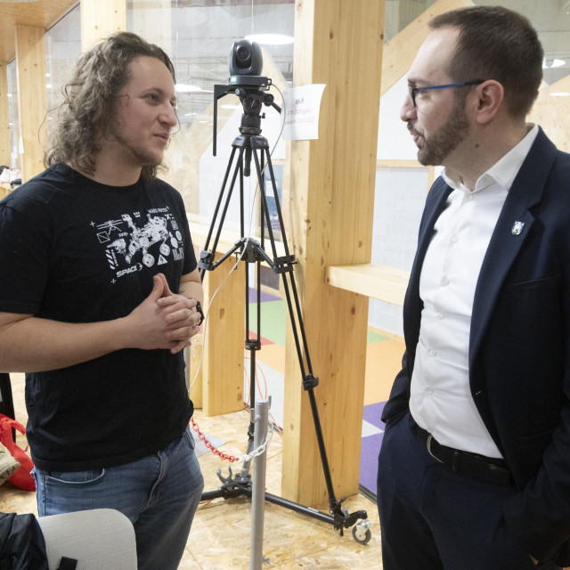 Albert Gajšak i Tomislav Tomašević na Zagreb Connectu