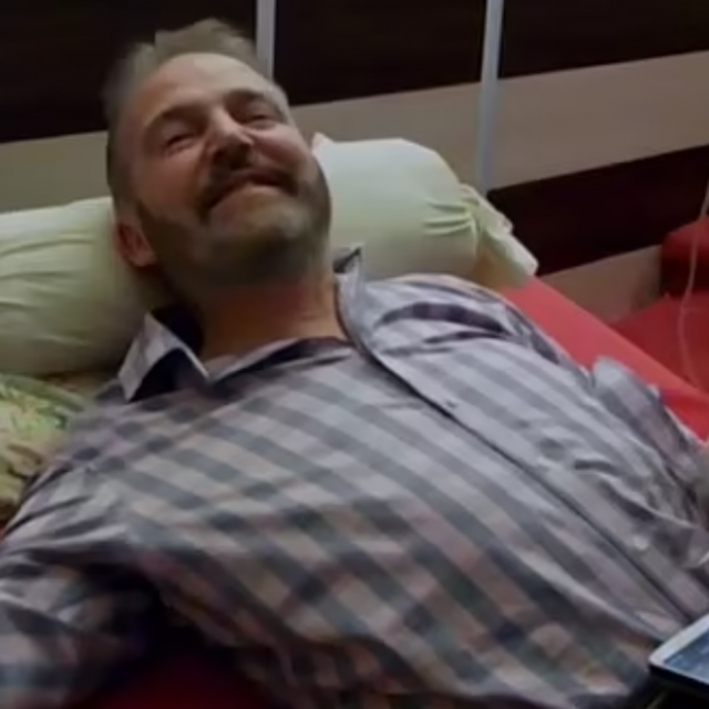 Simon Binner neposredno prije smrti u Dignitasu