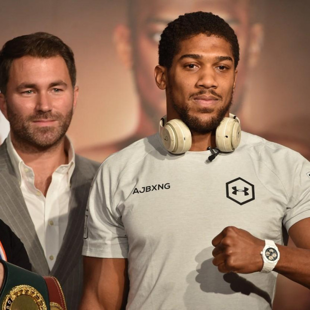  Anthony Joshua i Eddie Hearn 