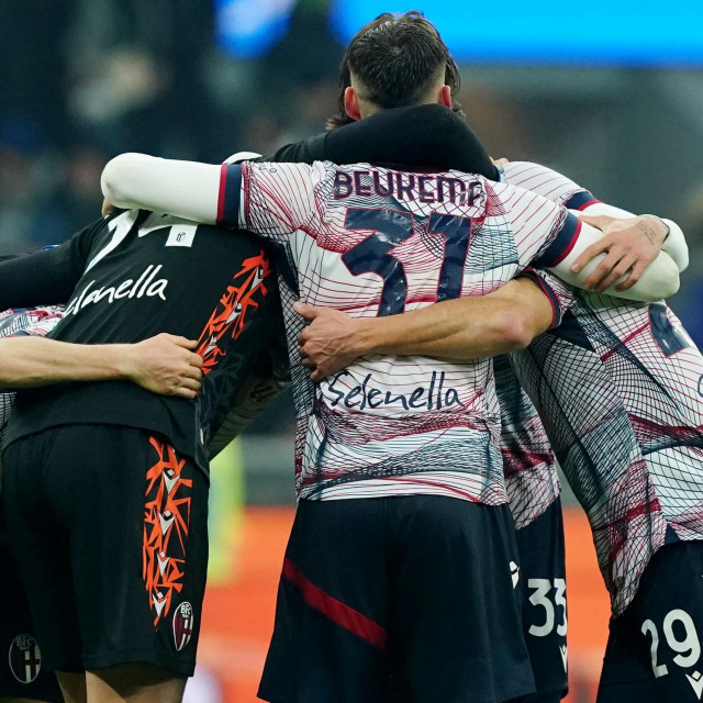 Slavlje igrača Bologne