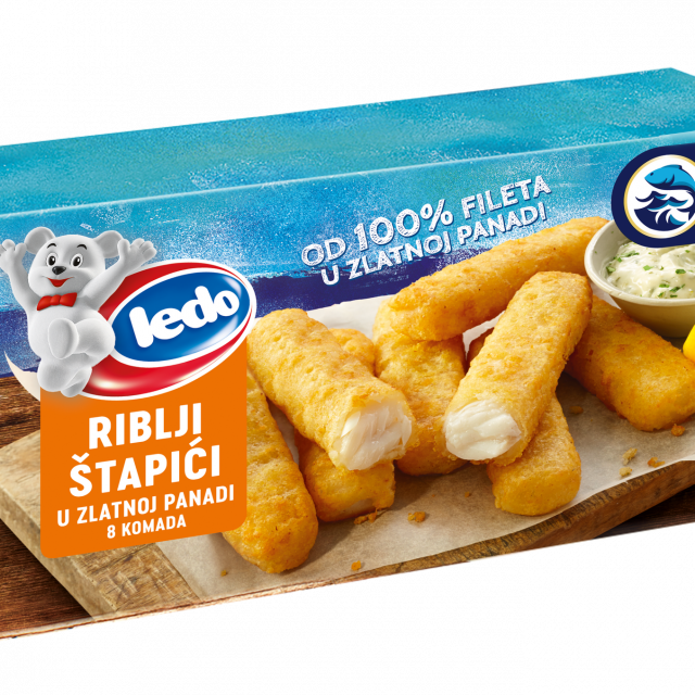 Ledo riblji štapići