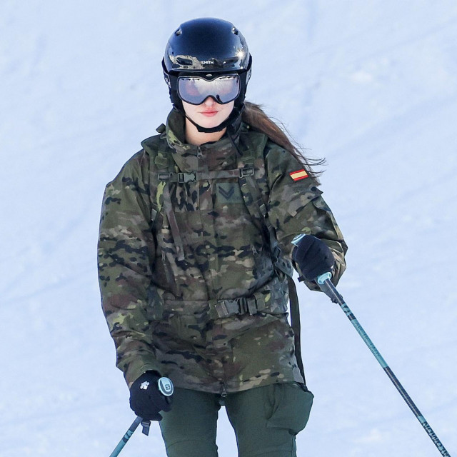 Princeza Leonor na snijegu