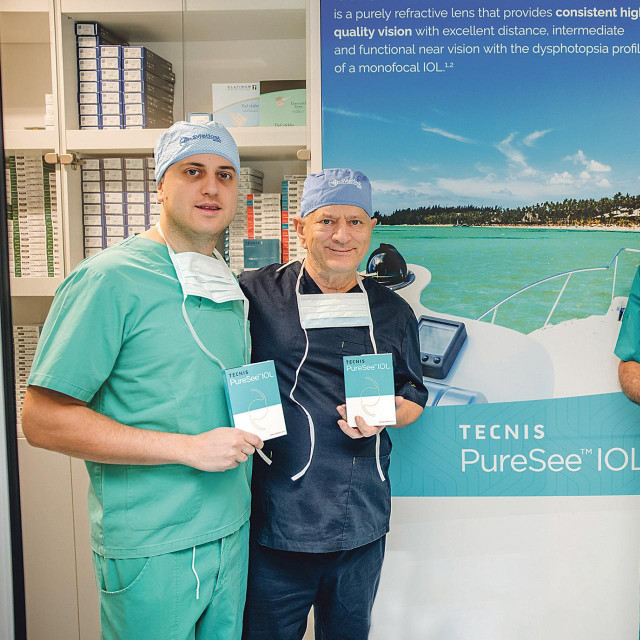 Dr. Krešimir Gabrić, prof. dr. sc. Nikica Gabrić, Thomas Müllner i dr. Ivan Gabrić