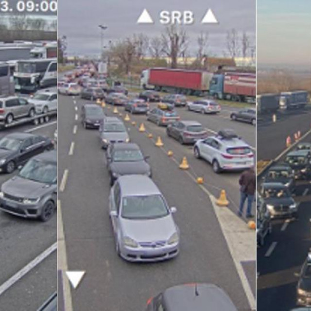 Gužve na graničnim prijelazima